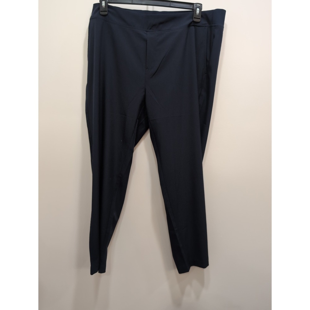 FootJoy Navy Lightweight Ankle‎ Pant XL Pull On Elastic Waist Tapered Leg NWT